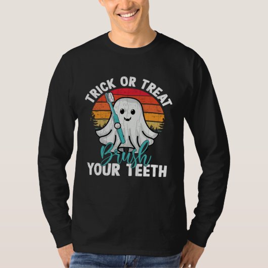 Brush Your Teeth  Dentist Dental Assistant Graphic Tシャツ (正面)