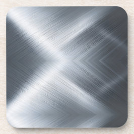 Brushed Aluminum Macro Texture コースター