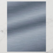 Brushed Steel Elegant Create Your Own Flyer チラシ (裏面)