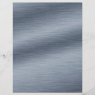 Brushed Steel Elegant Create Your Own Flyer チラシ