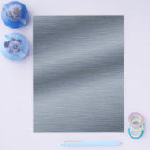 Brushed Steel Elegant Create Your Own Flyer チラシ (シングル)