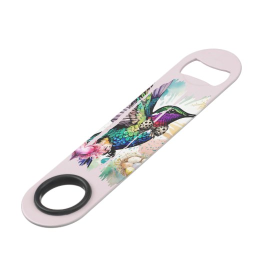 Brushstroke Bird Art スピード栓抜き (正面アングル)