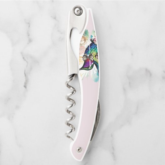 Brushstroke Bird Art ソムリエナイフ (正面)