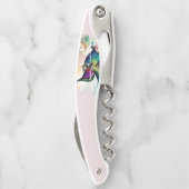 Brushstroke Bird Art ソムリエナイフ (裏面)