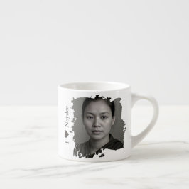 Brushstroke design for your image and text エスプレッソカップ