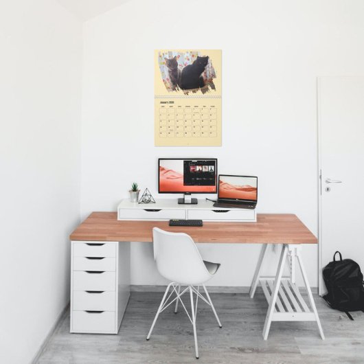 Brushstroke Opening Feline Masterpiece Photo カレンダー