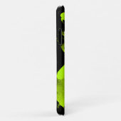 Brushy Black & Green iPhone 11 Case | カスタマイズ可能 Case-Mate iPhoneケース (裏面/右)