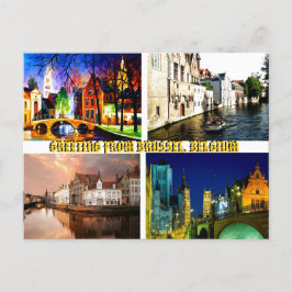 BRUSSEL BELGIUM BYMojisola Gbadamoからの挨拶 ポストカード