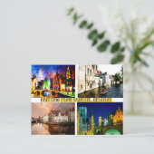 BRUSSEL BELGIUM BYMojisola Gbadamoからの挨拶 ポストカード (スタンド正面)