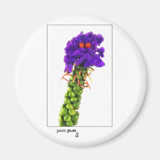 brussell_顔 マグネット (正面)