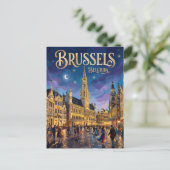 Brussels Belgium ポストカード (スタンド正面)