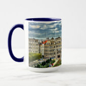 Brussels, Belgium cityscape photo マグカップ (左)