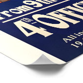 Brussels Belgium Vintage Travel Poster ポスター (角)