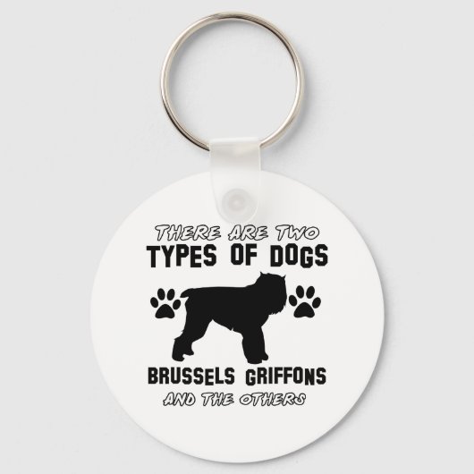 BRUSSELS GRIFFONギフトアイテム キーホルダー (正面)
