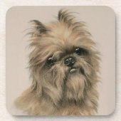 Brussels Griffon コースター (正面)