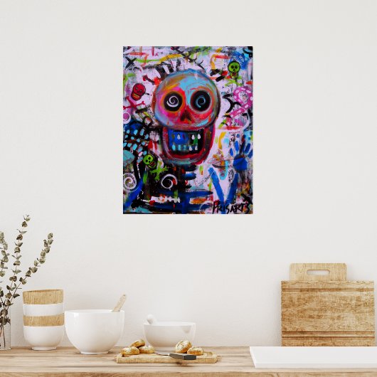 BRUTスカル ポスター (キッチン)