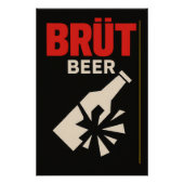 Brut Beer - Poster ポスター (正面)