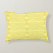 Brutalist Waves: Happy Yellow & Cream de Banane アクセントクッション (正面)
