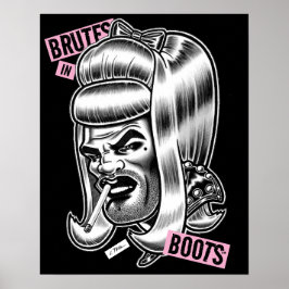 Brutes in Boots™/Rocky Stockings™/かつら ポスター