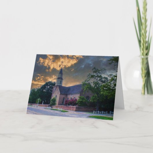 Bruton Parish Church Card カード (正面)