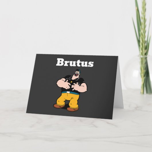 Brutusグリーティングカード サンキューカード (正面)