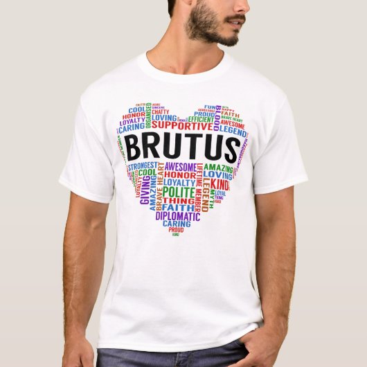 BRUTUS Legend Heart Tシャツ (正面)