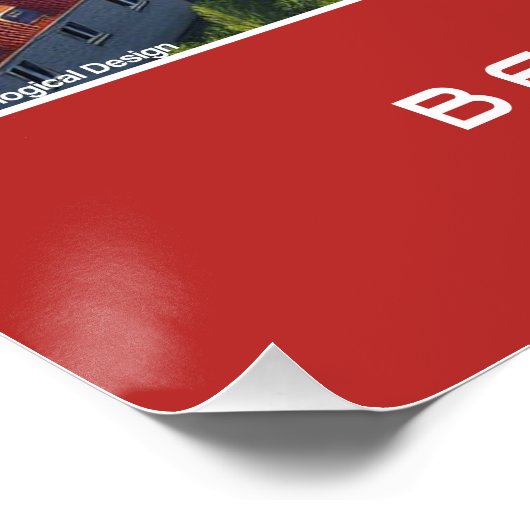 Bruxelles Stadium - Belgique - Ecological design ポスター (コーナー)