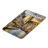 Bruxelles, ville de contrastes et de charmes マグネット (左側)