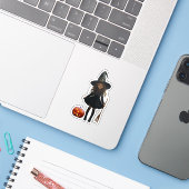Bruxinha Sombria Encantada – Halloween Mágico シール (ノートパソコンとiPhone)
