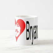 Bryanアランのバレンタインのマグ コーヒーマグカップ (中央)