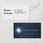 Bryanクレーヴン 名刺 (正面/裏面)