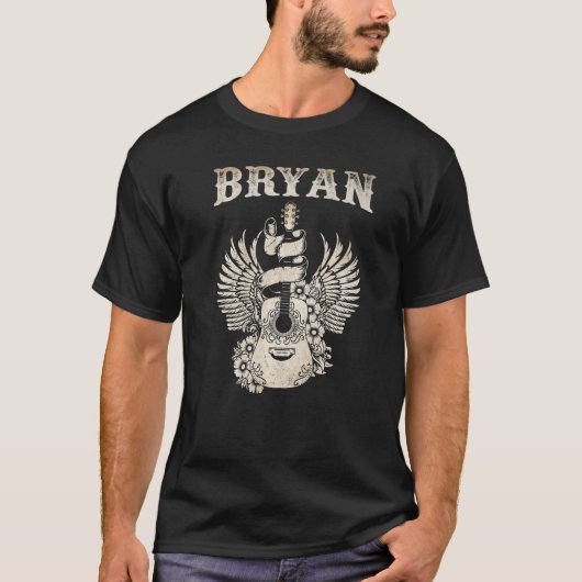Bryan Guitar Music Outlaw 80s 90s  Legends Live Fo Tシャツ (正面)