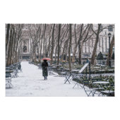 Bryant Park Snow ポスター (正面)