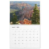Bryce Canyon 2026 Photographic 12-Month Calendar カレンダー (3月 2026)