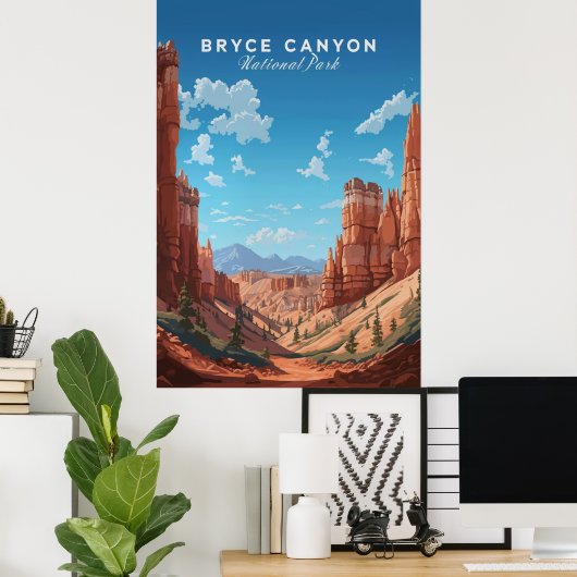Bryce Canyon I ポスター (ホームオフィス)