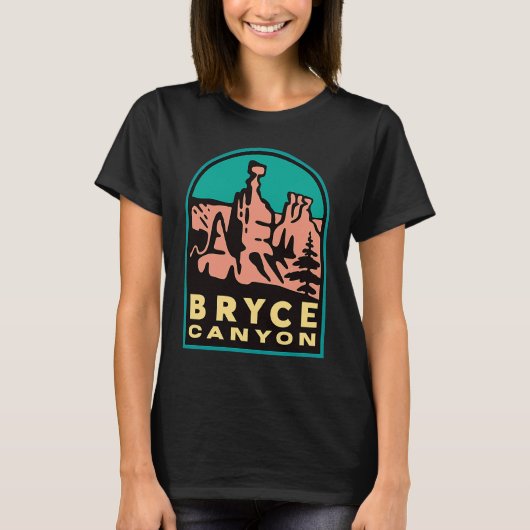 Bryce Canyon National Park Badge Tシャツ (正面)