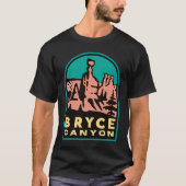 Bryce Canyon National Park Badge Tシャツ (正面)