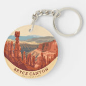Bryce Canyon National Park Hoodoos キーホルダー (裏面)