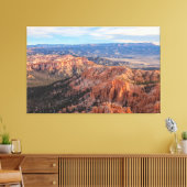 Bryce Canyon National Park Landscape キャンバスプリント (インサイチュ (リビング))
