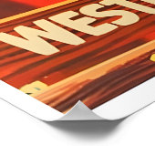 Bryce Canyon National Park Poster Zion Art Western ポスター (角)