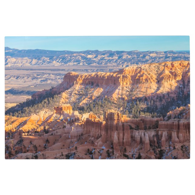 Bryce Canyon National Park Scenic Landscape メタルプリント (正面)