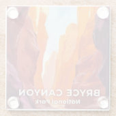 Bryce Canyon National Park | Utah Travel ガラスコースター (裏面)