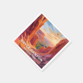 Bryce Canyon National Park | Utah Travel スタンダードカクテルナプキン (角)