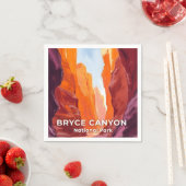 Bryce Canyon National Park | Utah Travel スタンダードカクテルナプキン (インサイチュ)