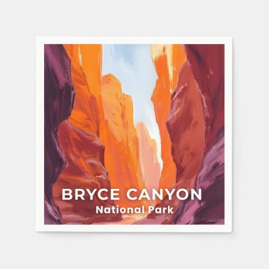 Bryce Canyon National Park | Utah Travel スタンダードカクテルナプキン (正面)