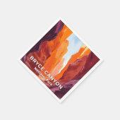 Bryce Canyon National Park | Utah Travel スタンダードカクテルナプキン (角)