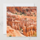 Bryce Canyon Park Utah Landscape Hoodoos Photo カード (正面)