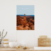 Bryce Canyon, Utah Travel Artwork ポスター (キッチン)