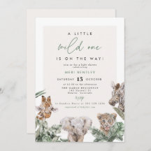 BRYNかわいいジャングルサファリベビーアニマルベビーシャワー