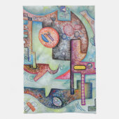 Bryn MawrのIl Stronzo キッチンタオル (縦)